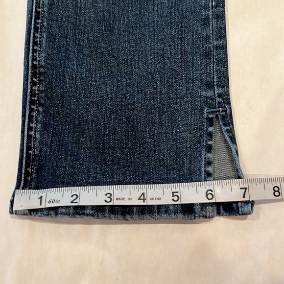 Jen 7 By 7 For All Mankind High Rise Capri Size 4 - Picture 6 of 16
